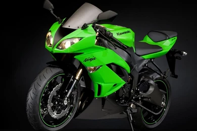 New Kawasaki Ninja Zx6r Green 2012 Motorcycle Hd Wallpapers 1920 ...