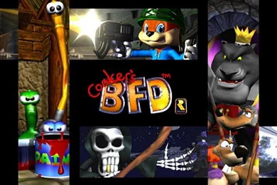 My Free Wallpapers   Games Wallpapers : Conker's Bad Fur Day
