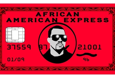 African American Express   Kanye West   Black Card By ABG46 On ...