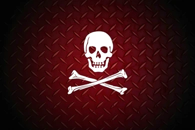 Pirate Template Red Dp Vid Wide Skulls Skull Bones Electronic