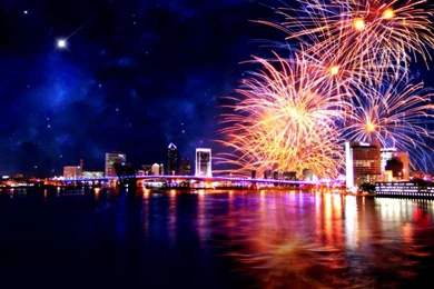 New Years Fireworks Wallpapers