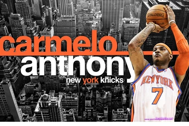 Wallpapers Carmelo Anthony Basket Ball New York Knicks 1024x768 ...