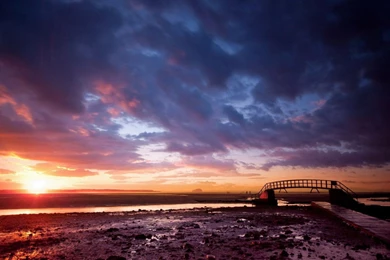 Download Wallpapers 1920x1080 Sea, Sunset, Sky Full HD 1080p HD ...