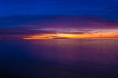 1920x1080 Ocean Sunset Sky Wallpapers