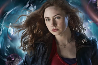 Karen Gillan As Amy Pond Wallpapers