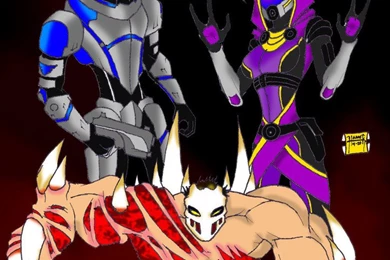 Mass Effect + Splatterhouse = SPLATTER EFFECT!!! By 10X Hammer X01 ...