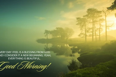 Beautiful Scenery Good Morning Wallpapers Download
