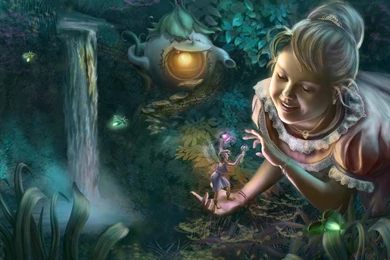 Fairy Fairies Fantasy Girl Art Artwork Wallpapers