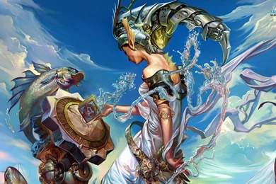 Wallpapers Faries Fairies Water Fairy Fantasy 1366x768