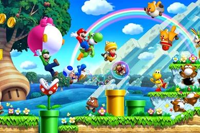 2 New Super Mario Bros. U HD Wallpapers