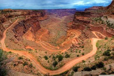 Shafer Trail   Canyonlands, Utah HD Desktop Wallpapers : Fullscreen ...