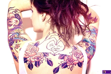 Girl Tattoo Designs Flowers   Amazing Tattoos