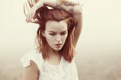 Sexy Girl With Tattoos