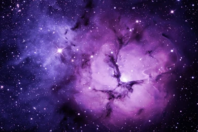 Purple Nebula HD Desktop Wallpapers : High Definition : Fullscreen ...