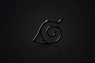 Naruto: Shippuden Monochrome Konoha Symbols Wallpapers