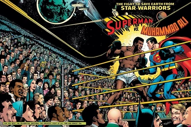 Superman Vs Muhammad Ali Wallpapers