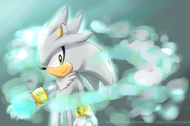 Silver The Hedgehog By Unichrome uni On DeviantArt
