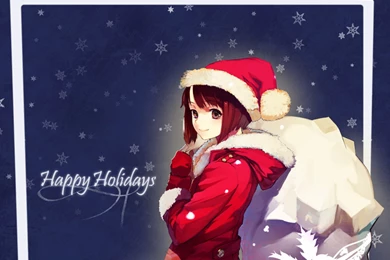 Merry Christmas 2012! Anime Christmas Wallpapers Toki's Manga ...
