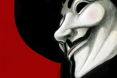 V For Vendetta Red Backgrounds   The iPhone Wallpapers