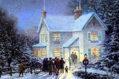 Holiday Home   Christmas Wallpapers (2735347)   Fanpop