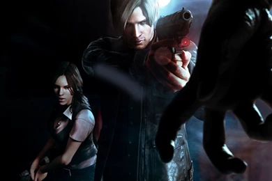 Wallpapers Resident Evil Damnation Official Leon Helena X ...