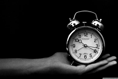 HD Black And White Clock Alarm Wallpapers High Resolution Full Size ...