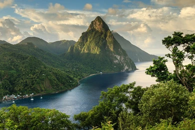 Saint Lucia Landscape Wallpapers