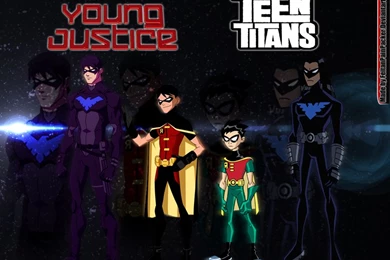 Young Justice Robin Dick Grayson Wallpapers By FeitanPainPacker On ...