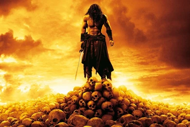 Wallpapers Conan The Barbarian, Jason Momoa, Sword, Skull Desktop ...