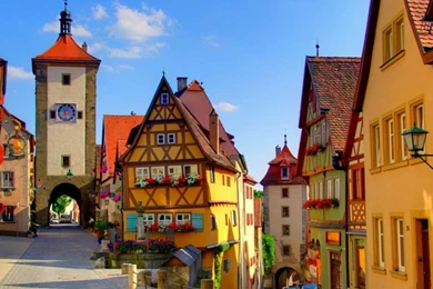 Bavarian Village >> HD Wallpaper, Get It Now!