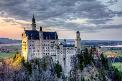 Neuschwanstein Castle, Bavaria, Germany Wallpaper,Neuschwanstein ...