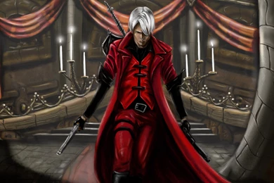 Download Wallpapers 3840x2400 Devil May Cry 1, Dmc 1, Demon, Cloak ...