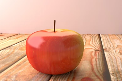 Download Wallpapers 1920x1080 Apple, Fruit, Surface, Wood Full HD ...