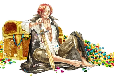 Red Haired Shanks   Red Hair Shanks Wallpapers (36826551)   Fanpop