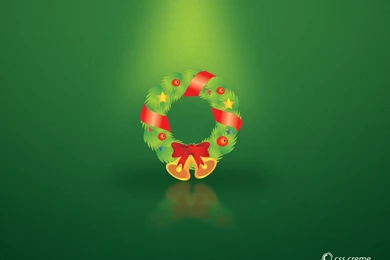 Green Christmas Decorations Wallpapers