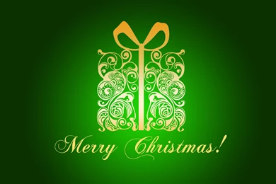 Wish On A Green Backgrounds For Christmas Wallpapers And Images ...