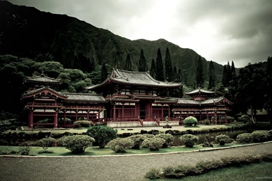 1366x768 Japan Temple Wallpapers