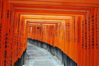 Wallpapers Japan Kyoto Temple Fushimi Inari Hd 2560x1600 ...