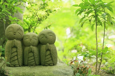 Hase dera Temple Kamakura Japan Jizo Statues Kamakura Japan Temple ...