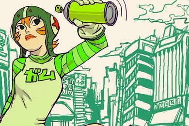 Gum   Jet Set Radio : Desktop And Mobile Wallpapers : Wallippo