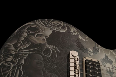 PRS Artist Mark Tremonti Shows Off Guitar Featuring Artwork Of Joe ...