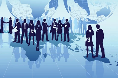 Free Abstract Business People Backgrounds For PowerPoint ...