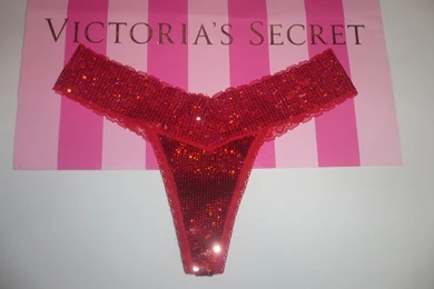 Wallpapers Pink Victoria Secret By Hermosa Tanga Roja Lentejuelas ...