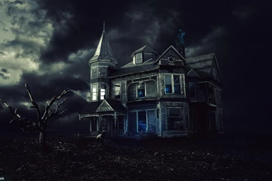 F.e.a.r Creepy Dark Haunted House Houses Wallpapers