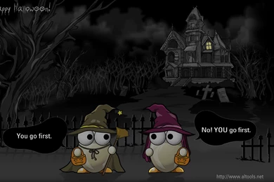 Halloween Haunted House : Desktop And Mobile Wallpapers : Wallippo