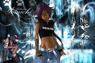 Yoruichi Wall Papers   Yoruichi Fanbase Wallpapers (16523013)   Fanpop