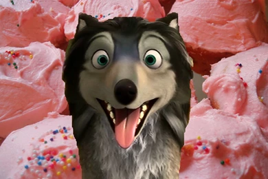 Humphrey Drooling Over Cupcakes!   Alpha And Omega Wallpapers ...