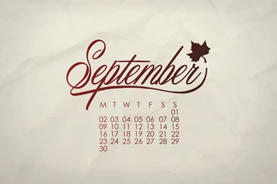 September 2013 Desktop Wallpapers Calendar 1920x1200   Illustrate