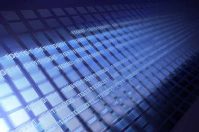 Windows 7 Digital Matrix Binary Code Wallpapers