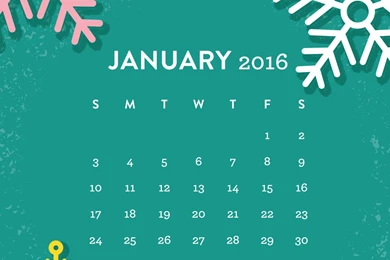 January 2016 Calendar Wallpapers   Sarah Hearts